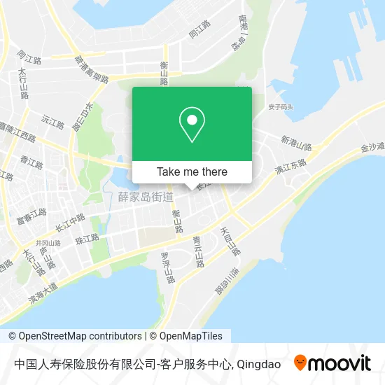 中国人寿保险股份有限公司-客户服务中心 map