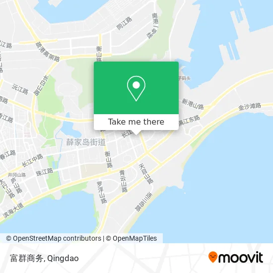 富群商务 map