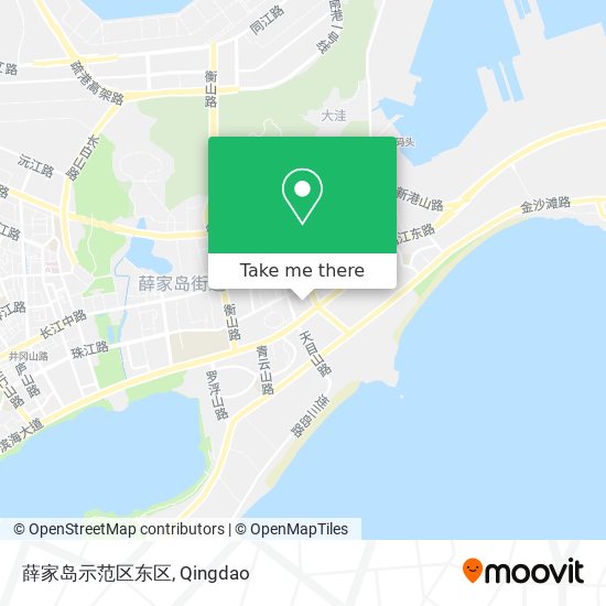 薛家岛示范区东区 map