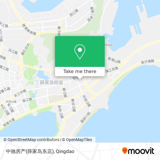 中驰房产(薛家岛东店) map