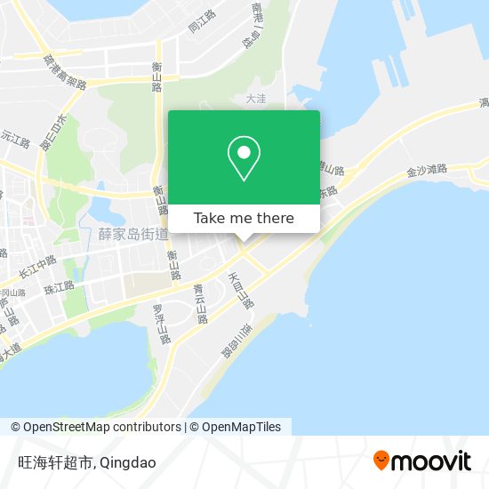 旺海轩超市 map