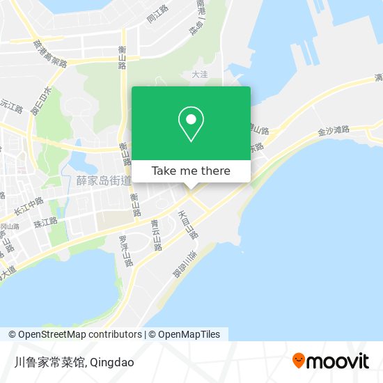 川鲁家常菜馆 map