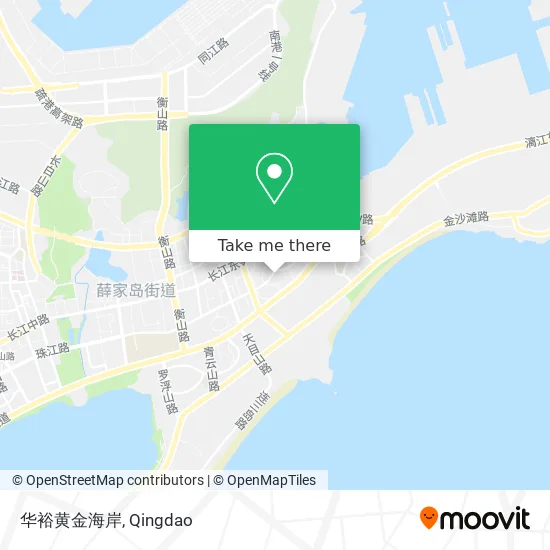 华裕黄金海岸 map