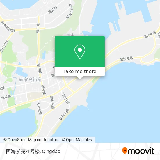 西海景苑-1号楼 map