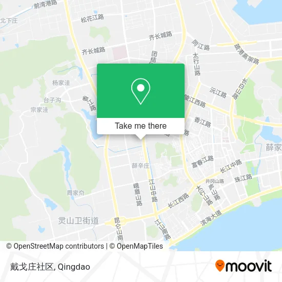 戴戈庄社区 map