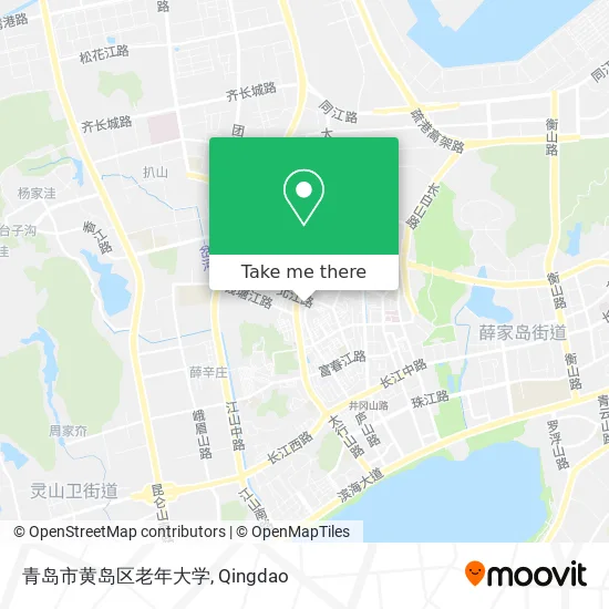 青岛市黄岛区老年大学 map