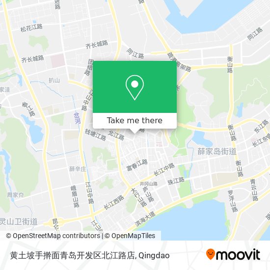 黄土坡手擀面青岛开发区北江路店 map