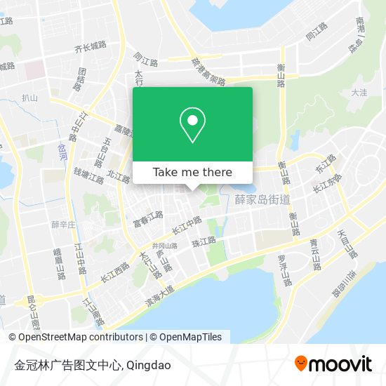 金冠林广告图文中心 map