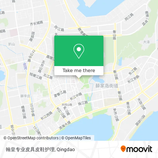 翰皇专业皮具皮鞋护理 map