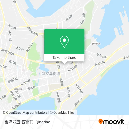 鲁泽花园-西南门 map