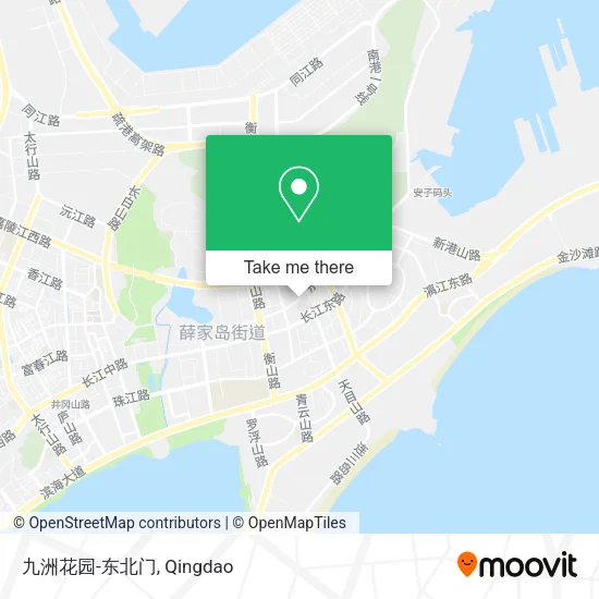 九洲花园-东北门 map