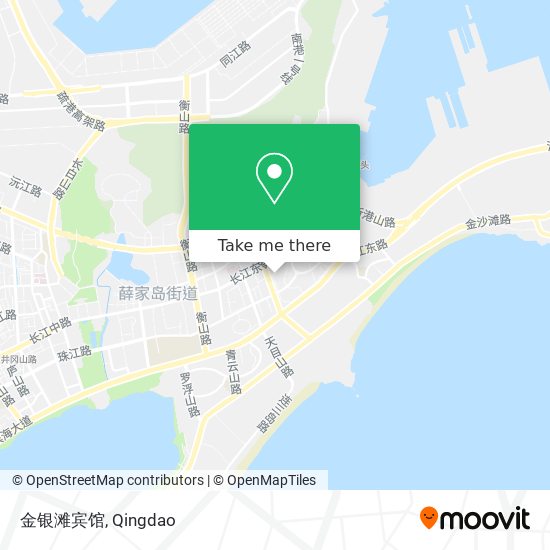 金银滩宾馆 map
