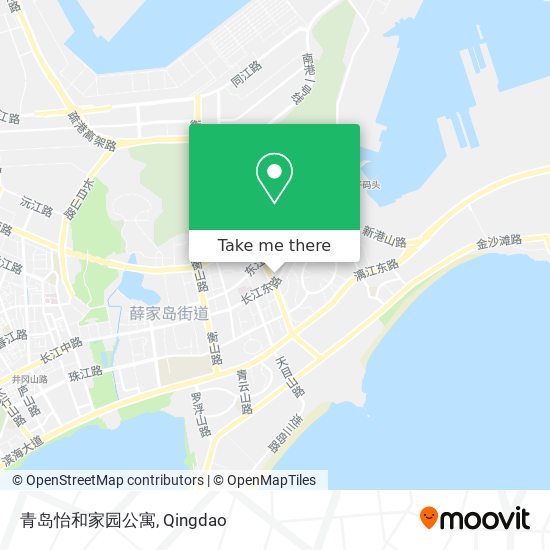 青岛怡和家园公寓 map