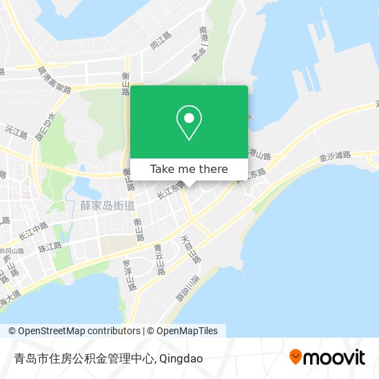 青岛市住房公积金管理中心 map