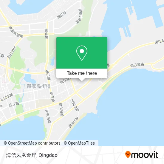 海信凤凰金岸 map