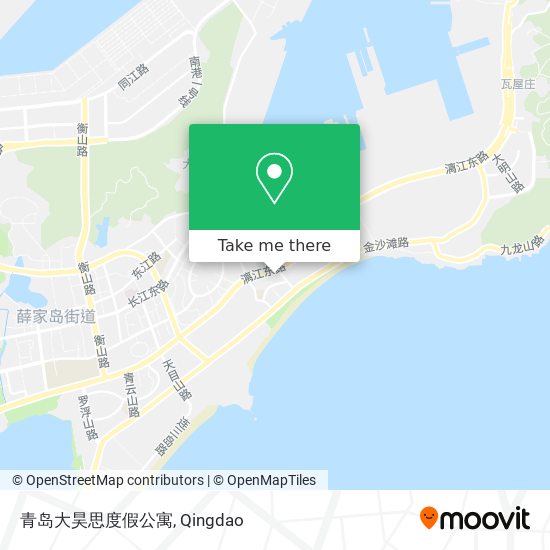 青岛大昊思度假公寓 map