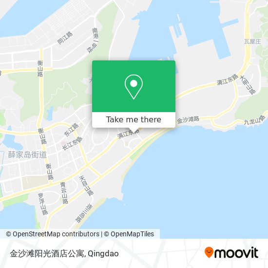 金沙滩阳光酒店公寓 map