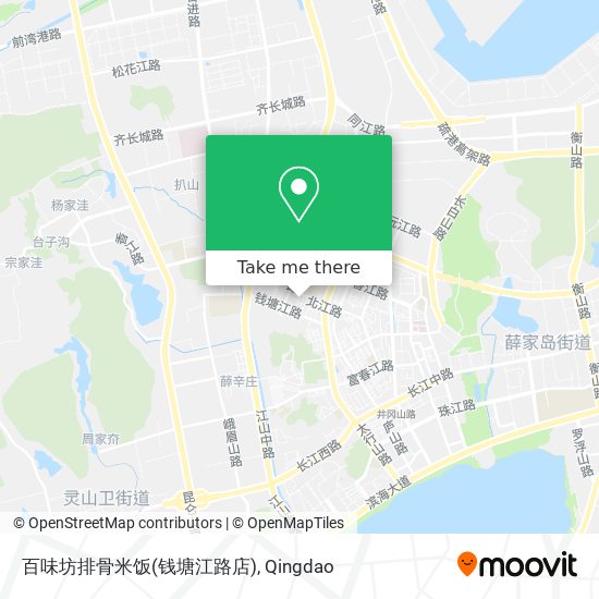 百味坊排骨米饭(钱塘江路店) map