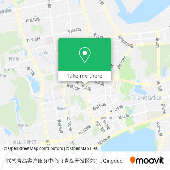 联想青岛客户服务中心（青岛开发区站） map