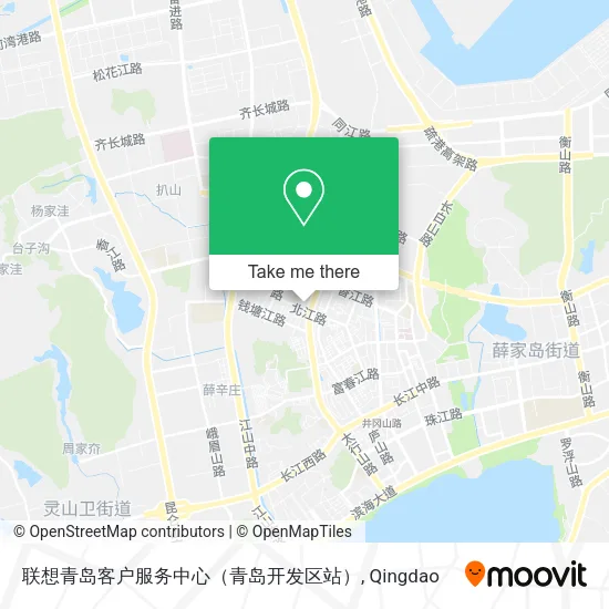 联想青岛客户服务中心（青岛开发区站） map