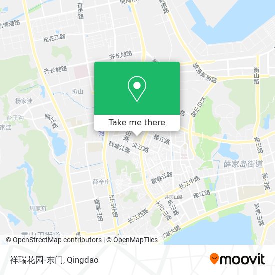 祥瑞花园-东门 map