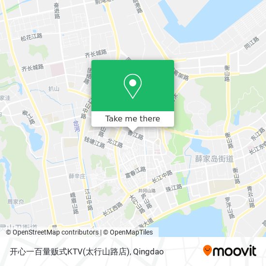 开心一百量贩式KTV(太行山路店) map