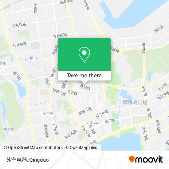 苏宁电器 map