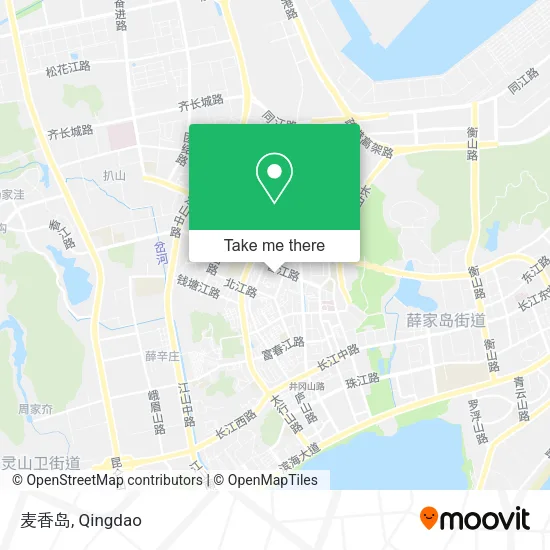 麦香岛 map