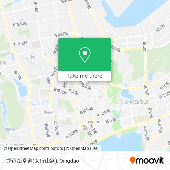 龙迈跆拳道(太行山路) map