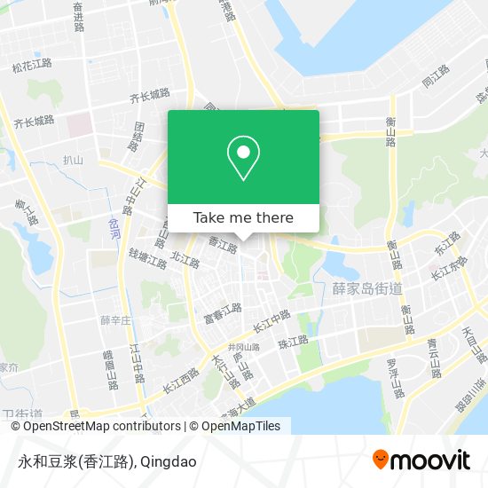 永和豆浆(香江路) map