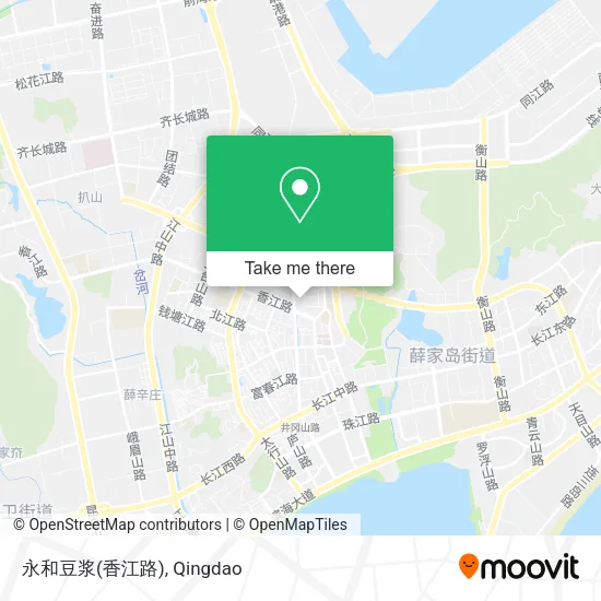 永和豆浆(香江路) map