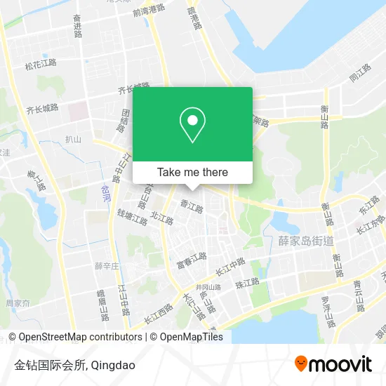 金钻国际会所 map