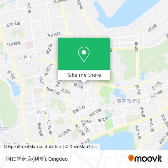 同仁堂药店(利群) map