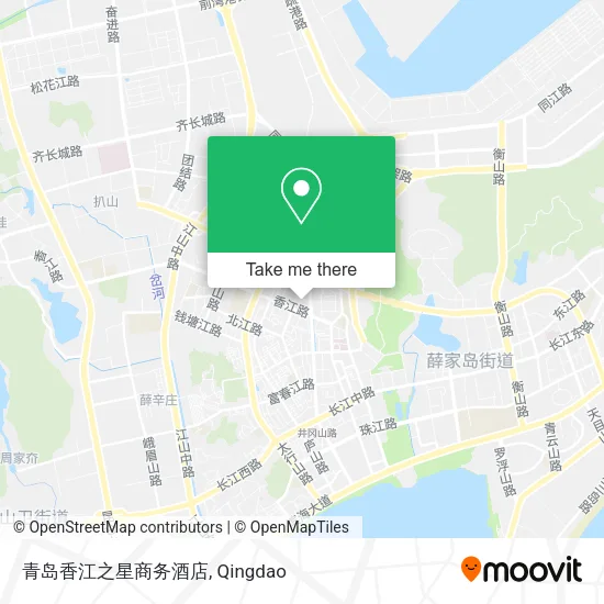 青岛香江之星商务酒店 map
