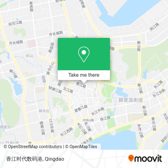 香江时代数码港 map