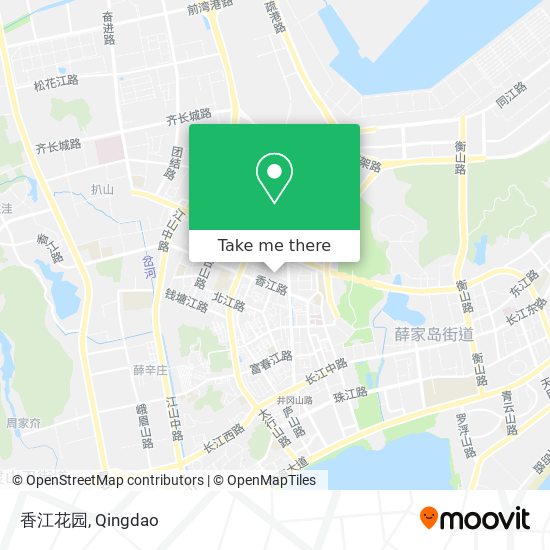 香江花园 map
