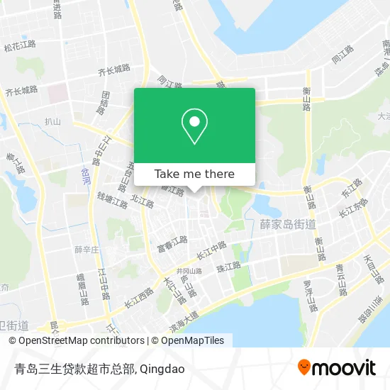 青岛三生贷款超市总部 map