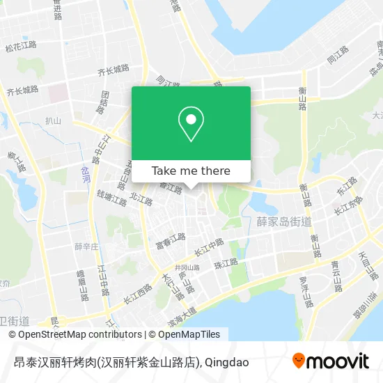 昂泰汉丽轩烤肉(汉丽轩紫金山路店) map