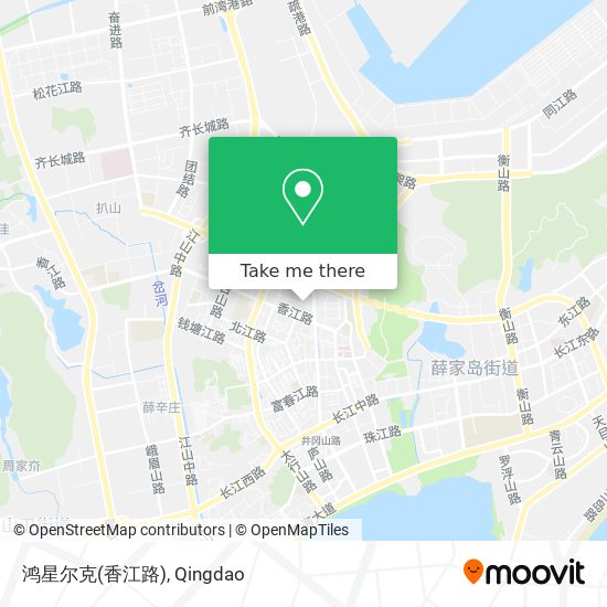 鸿星尔克(香江路) map