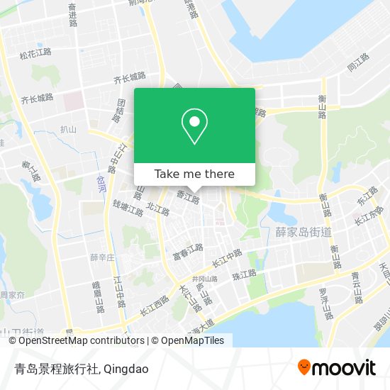 青岛景程旅行社 map