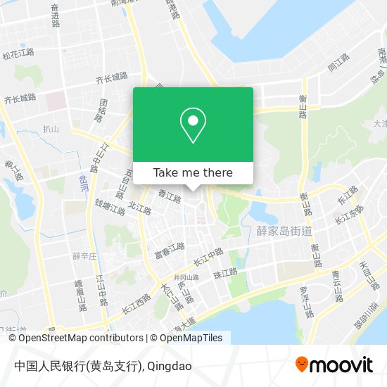 中国人民银行(黄岛支行) map