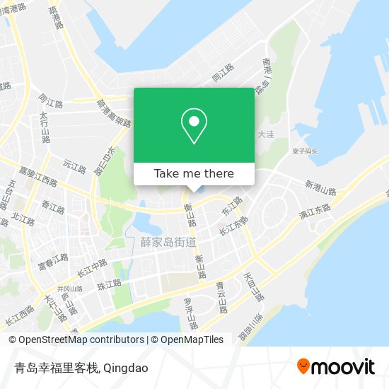 青岛幸福里客栈 map