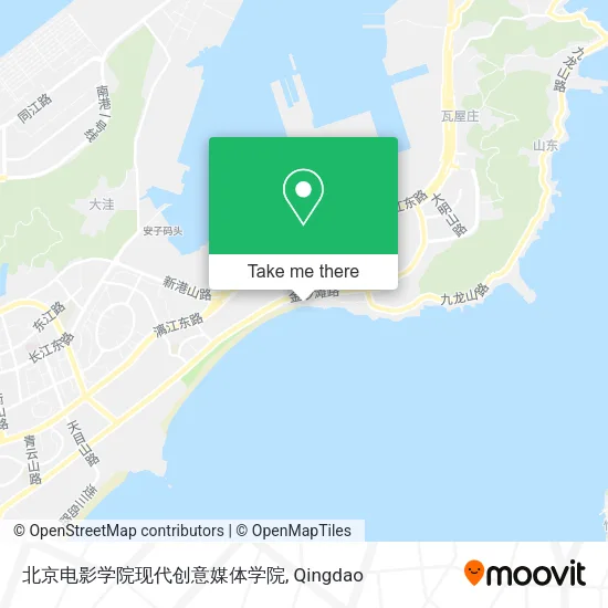 北京电影学院现代创意媒体学院 map