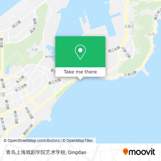 青岛上海戏剧学院艺术学校 map