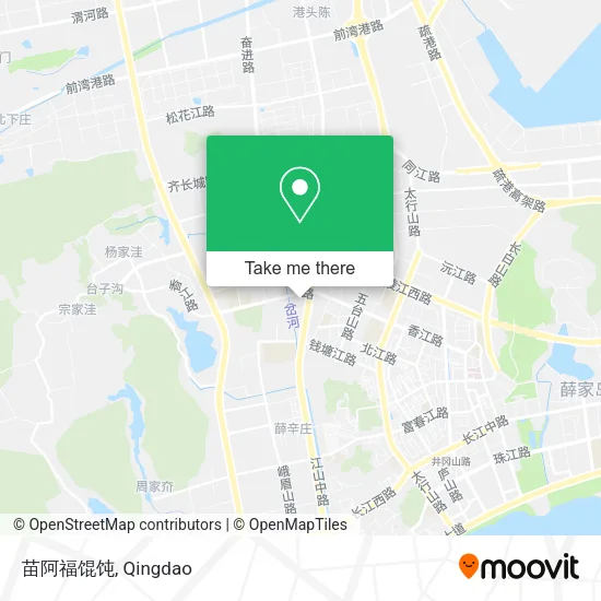 苗阿福馄饨 map