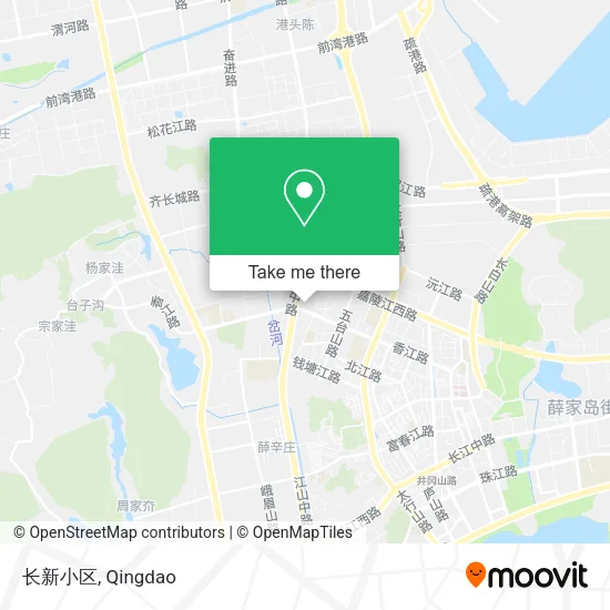 长新小区 map