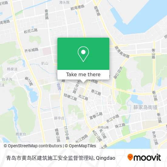 青岛市黄岛区建筑施工安全监督管理站 map
