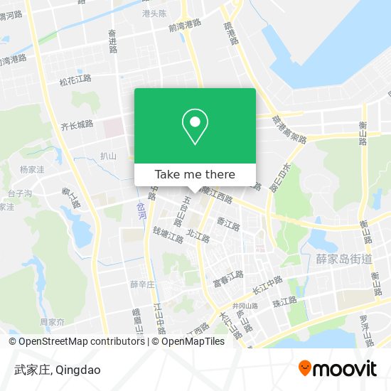 武家庄 map