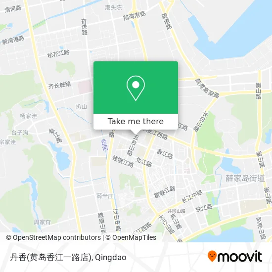丹香(黄岛香江一路店) map