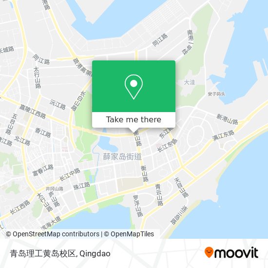 青岛理工黄岛校区 map